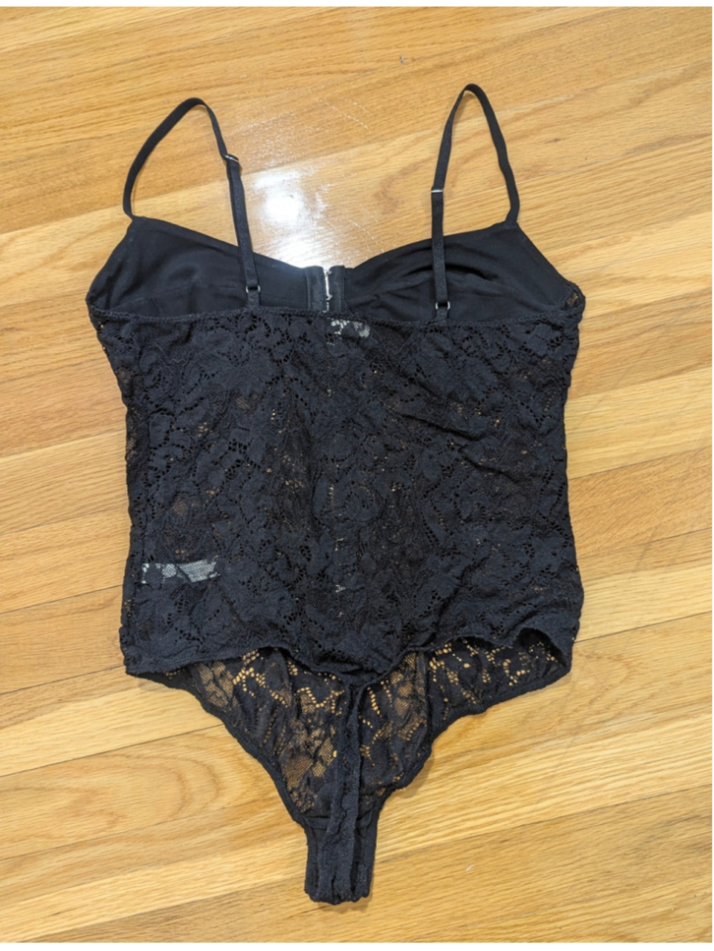 Free People Black Lace Bodysuit Medium - Picture 4 of 9